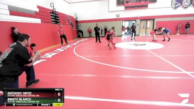 101 lbs Round 1 - Anthony Ortiz, Victory Wrestling-Central WA vs Benito Blanco, Victory Wrestling-Central WA