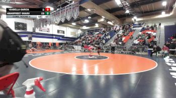 135 lbs Cons. Round 4 - Amarpreet Gharu, Oxnard vs Isabella Garcia, Santa Ana