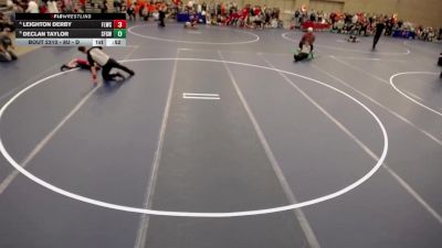 8U - F Cons. Semis - Maxwell Lawler, Hastings Wrestling Club vs Carson Finn, Minnesota
