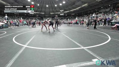 105 lbs Consi Of 4 - Izzabela Huddleston, Skiatook Youth Wrestling vs Silas Lippoldt, Newcastle Youth Wrestling