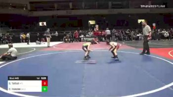 62 lbs 2nd Place - Gatlan Talbot, Atc vs Cameron Hoezee, Salem Elite