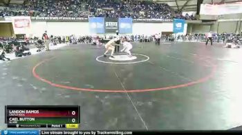 1A 126 lbs Cons. Semi - Cael Button, Blaine vs Landon Ramos, Castle Rock