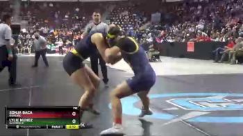 Girls 114 lbs Cons. Round 1 - Lylie Nunez, Bloomfield vs Sonja Baca, Highland