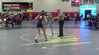 101 lbs Quarterfinal - Juliana Alejandro, Centennial vs Mckenzie Mendoza, SLAM Academy