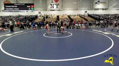 90 lbs Cons. Round 3 - Elijah Meyer, North Tonawanda Wrestling Club vs Maxwell Pulis, Brawler Elite