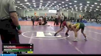 195 lbs Cons. Round 3 - Brendan Hartley, Loudoun Valley vs Ilias Cholakis, Rock Ridge High School