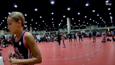 85 lbs Quarterfinals (8 Team) - Aria Thephavong, Mat Clash Beast Mode vs Kinslee Giffin, Not Plain Jane`s