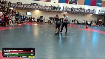 165 lbs Champ. Round 1 - Jake Bloomfield, West Salem vs Jonathan Hernandez, Woodburn