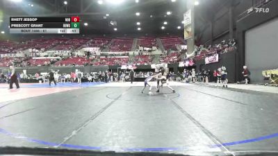 61 lbs 5th Place Match - Rhett Jessop, Ryse Wrestling Academy vs Prescott Grant, Laurel Matburners