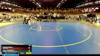120 lbs Cons. Round 4 - Cole Gumlick, Lakeway Christian Academy vs Logan Kelly, Lemon Bay