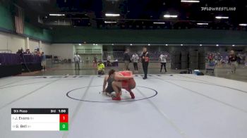 Match - Jake Evans, Oh vs Gavin Bell, Oh