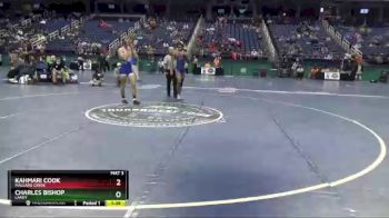 4 lbs Champ. Round 1 - Kahmari Cook, Mallard Creek vs Charles Bishop, Laney