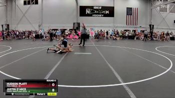 120 lbs Round 6 (8 Team) - Jake Infante, North Hunterdon WC vs Jaeden Brandon, Clinic Wrestling