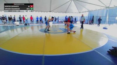 138 lbs Champ. Round 3 - Hunter Quirarte, Dark Horse vs Arkadii Oganisian, World Team Training Center