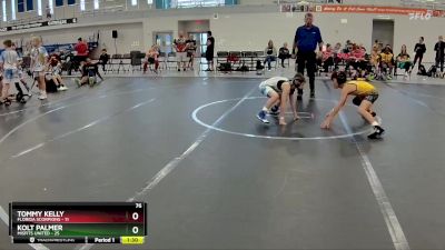 76 lbs Round 5 (6 Team) - Tommy Kelly, Florida Scorpions vs Kolt Palmer, Misfits United