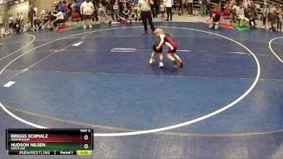 39 lbs Champ. Round 2 - Hudson Nilsen, WESTLAKE vs Briggs Schmalz, Independent