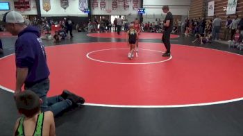 Bracket 17 lbs Cons. Round 1 - Kameron Wilsey, Keokuk Wrestling Club vs Miles Bailey, New London Tiger Cubs