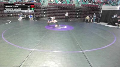 132 lbs Round Of 16 - Parker Tyner, Dreher vs Kenneth Macafee, North Augusta