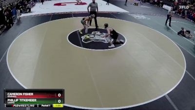 Cons. Round 1 - Phillip Titkemeier, Loomis vs Cameron Fisher, Ravenna