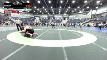 285 lbs Cons. Round 2 - Luke Cox, Georgetown (KY) vs Ralph Riche, St. Thomas University