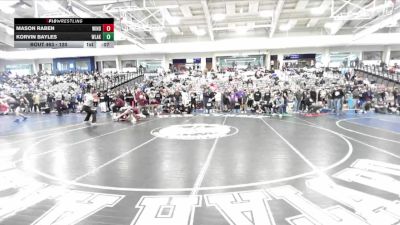 120 lbs Cons. Round 3 - Mason Raben, Windsor vs Korvin Bayles, Westlake