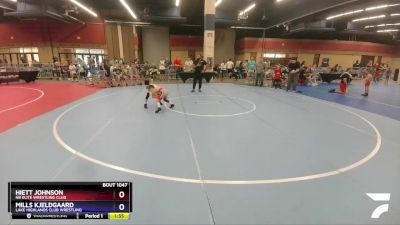 56 lbs Round 2 - Hiett Johnson, NB Elite Wrestling Club vs Mills Kjeldgaard, Lake Highlands Club Wrestling