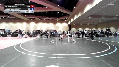 120 lbs Champ. Round 1 - Johnathon McGinty, New Jersey vs Dylan Barrett, Pennsylvania