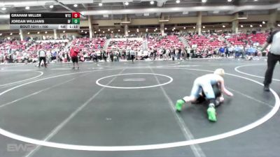 100 lbs Champ. Round 1 - Jordan Williams, Black Fox vs Graham Miller, WTC