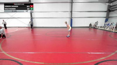85 lbs Rr Rnd 1 - Lennon Jaggers, Team Gotcha vs Kole Wasser, Grit Mat Club Blue