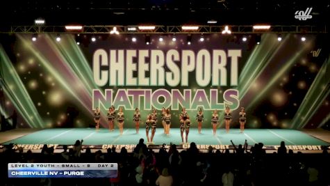 CheerVille NV - Purge [2026 L2 Youth - Small - B Day 2] 2026 CHEERSPORT National All Star Cheerleading Championship