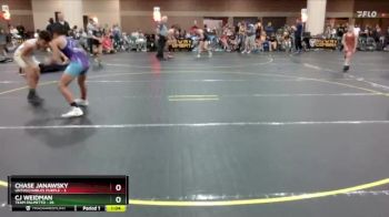 105 lbs Round 2 (4 Team) - Chase Janawsky, Untouchables Purple vs CJ Weidman, Team Palmetto