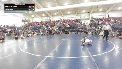 64 lbs 1st Place Match - McCoy Knight, Sanderson Wrestling Academy vs Noa Keil, Shootbox Wrestling Club