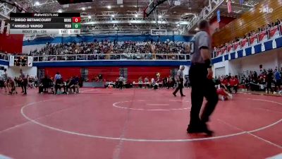 126 lbs Champ. Round 1 - Angelo Vargo, Penn High School vs Diego Betancourt, Munster