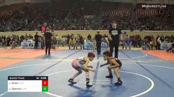 55 lbs Quarterfinal - Jett Greer, Team Molenda vs Jack Spence, Blackwell Wrestling Club