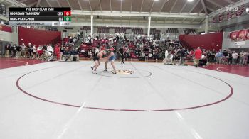165 lbs Quarterfinal - Morgan Tannery, Kinkaid School vs Mac Fletcher, Charlotte Latin