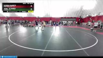 160-161 B Round 2 - Ayden Maertz, West Bend East vs Noel Alvarez, Oswego