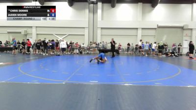 165 lbs Champ. Round 3 - Chris Dennis, PA vs Jaiden Moore, AL
