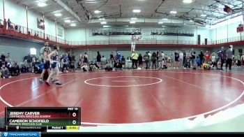 80 lbs Quarterfinal - Jeremy Carver, Contenders Wrestling Academy vs Cameron Schofield, Franklin Wrestling Club