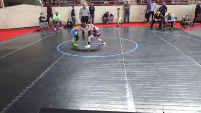 50_B lbs Consi Of 8 #1 - Carson Currie, West Branch vs Bryce Writt, Greensburg Salem