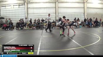 107/112 Round 2 - Keegan Miner (112), Tri County WC vs Quentin Hall, Hall Family Wrestling