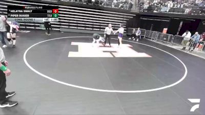 5A 155 lbs Cons. Round 1 - Piper Rosier, Taylorsville vs Helayna Smalt, Box Elder