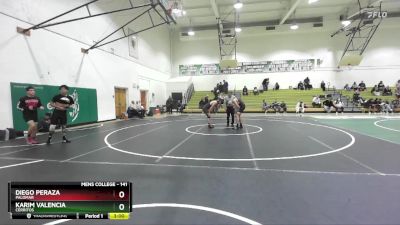 125 lbs Cons. Round 3 - Edmon Altunyan, Rio Hondo vs Martin Lopez, Cuesta