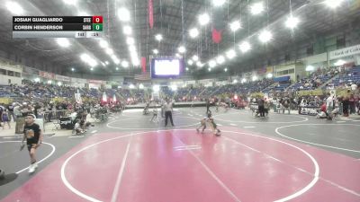 54 lbs Consi Of 4 - Josiah Guagliardo, Steel City Reloaded WC vs Corbin Henderson, Sargent Farmers