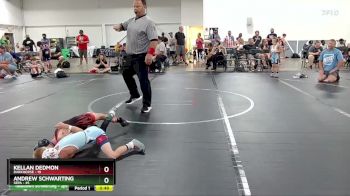 48 lbs Semifinal - Kellan Dedmon, Darkhorse vs Andrew Schwarting, SEPA