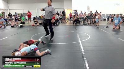 48 lbs Semifinal - Kellan Dedmon, Darkhorse vs Andrew Schwarting, SEPA