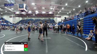 110 lbs Semifinal - Harley Nunez, Noble Takedown Club vs Gage Bledsoe, Woodland Wrestling Club