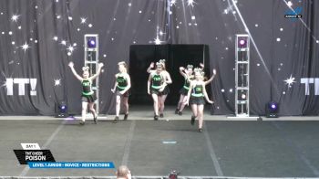TNT Cheer - Poison [2025 L1 Junior - Novice - Restrictions Day 1] 2025 The U.S. Finals Des Moines