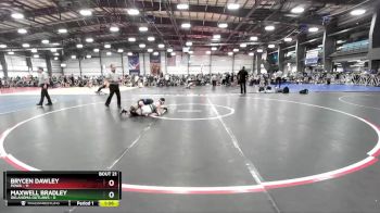 84 lbs Rd# 9- 2:15pm Saturday Final Pool - Brycen Dawley, POWA vs Maxwell Bradley, Oklahoma Outlaws