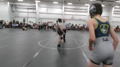 80 lbs Round 6 (8 Team) - Dominic Rocco, Neighborhood Wrestling vs Brody Messick, CTWHALE Green