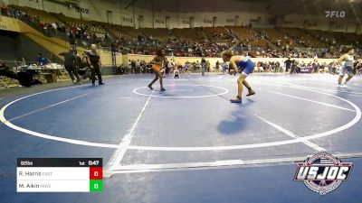 92 lbs Final - Rhylen Harris, Eastside Pride Wrestling Club vs Mason Aikin, Maverick Elite Wrestling